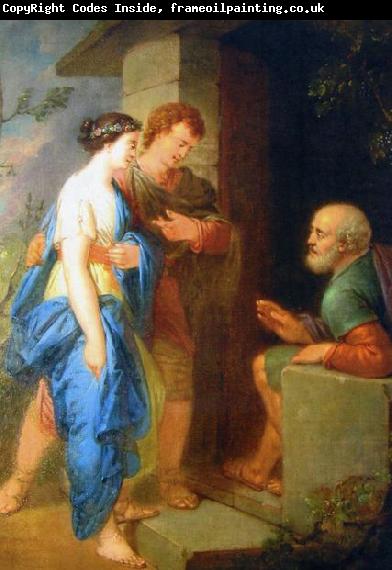 Bernhard Rode Daphnis bring seine Phyllis vor seinen Vater